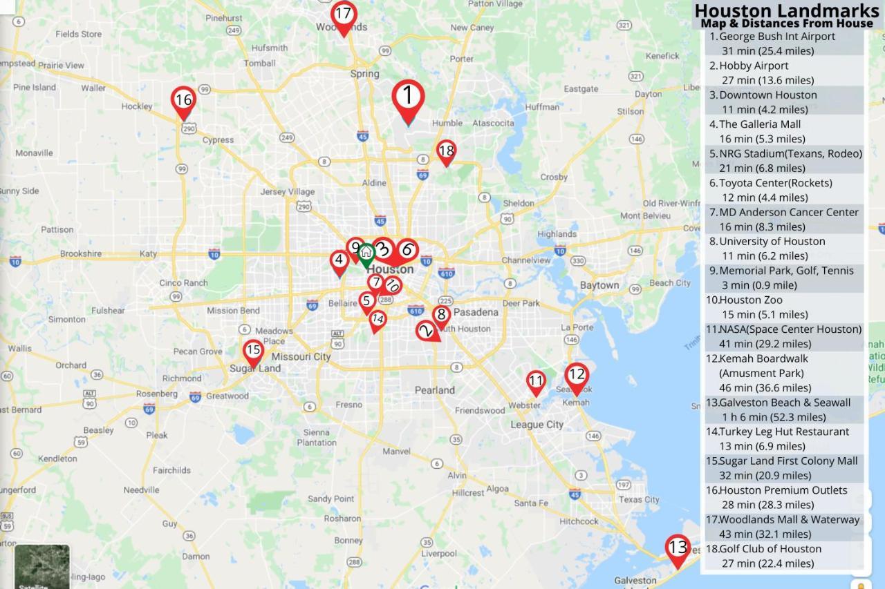 Downtown Museum District, Zoo, Parks, Nightlife! - Detering Leilighet Houston Eksteriør bilde
